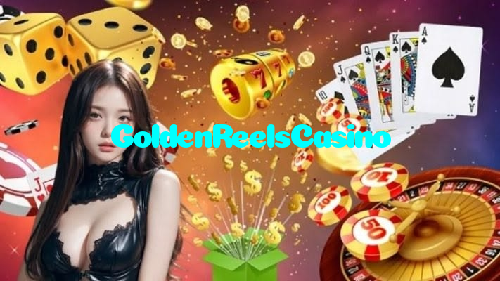GoldenReelsCasino casino presented on mobile device in Pakistan with slots and live games